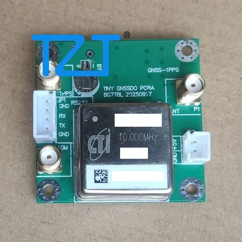 TZT TINY-GNSSDO-PCBA 10MHz High Precision GNSS Disciplined Oscillator Module 1PPS Output with SMA Connector