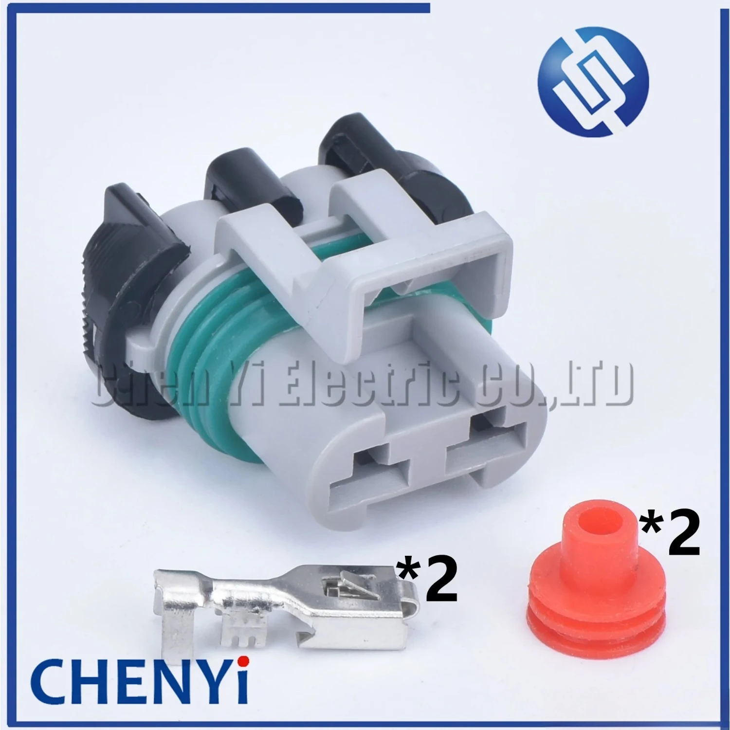 1 set 2 Pin Female or Male Connector 15363990 15363993 15344054 For Ford Mazda Water Tank Fan Radiator Plug Map Sensor