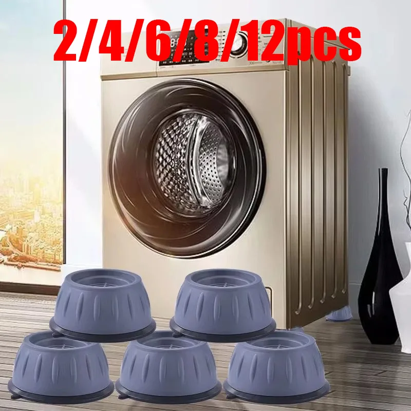 2/4/6/8/12 stücke Waschmaschine Anti-Vibration Pads Basis Heber Feuchtigkeit-Beweis kühlschrank Füße Schock Waschmaschine Fuß Pad