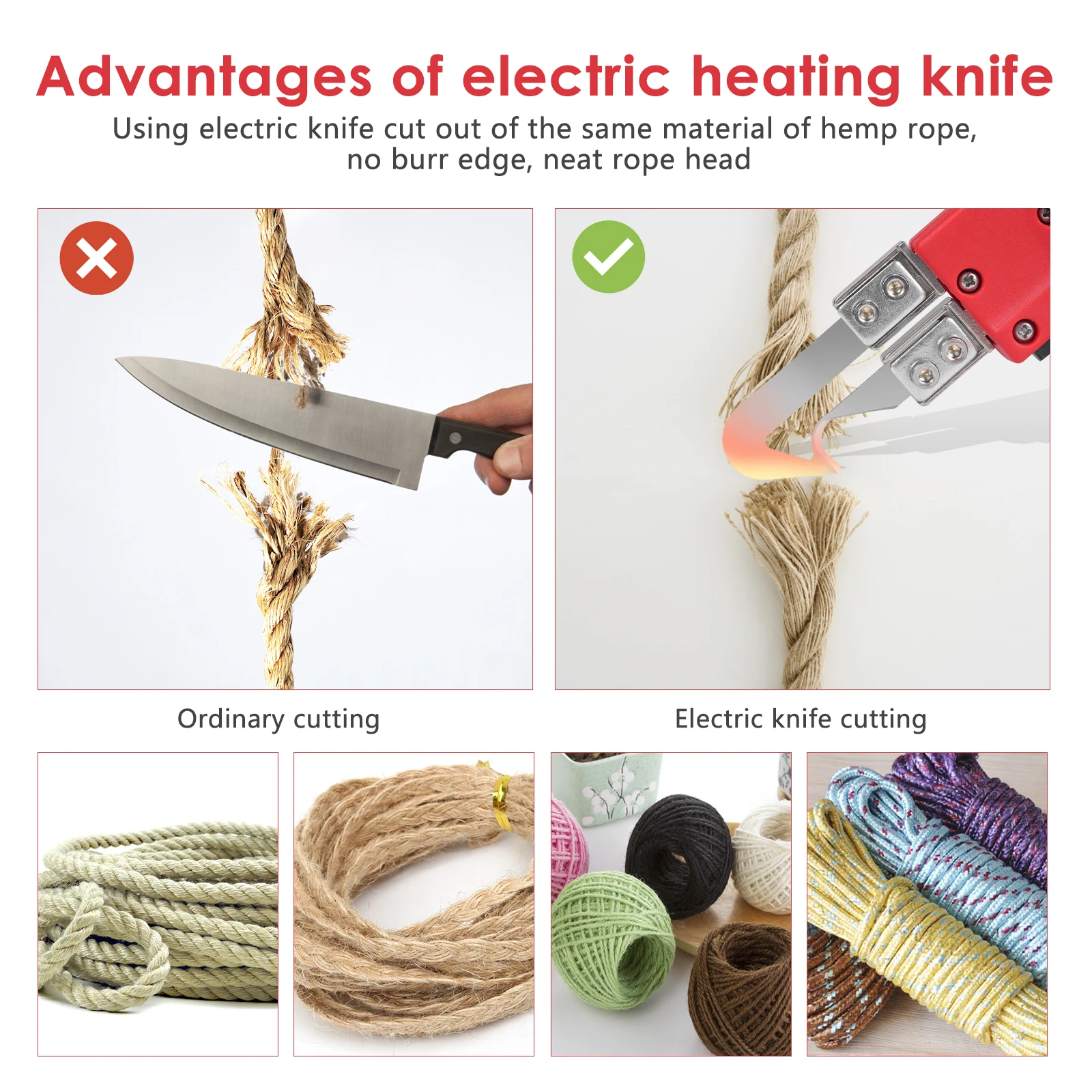 Electric Hot Knife 4 in 1 80W 220V Professional Hand-Held Polystyrene Cutting Electric Foam Cutting Machine Foam Plastic Carving
