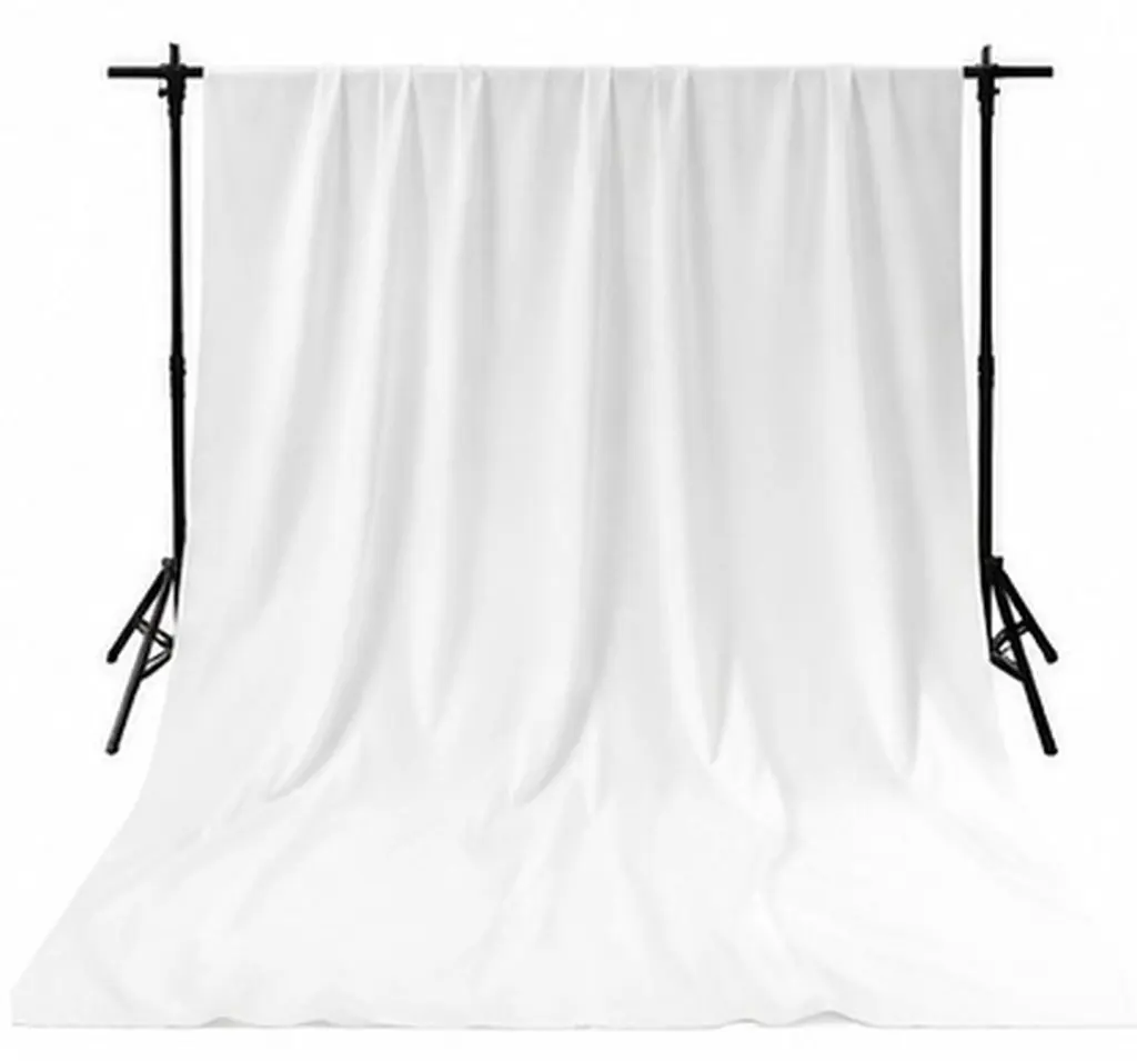 1Pcs Photography Background Cloth Simulation Silk Pure Color White 100x75cm Photo Backdrop Non Reflective Studio Shooting Props
