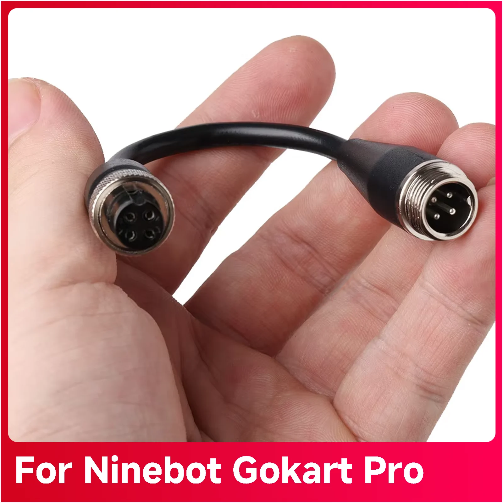 Original Lengthen Adapter Cable For Ninebot Gokart PRO  Electric Scooter Power Spring Wire Spares Accessories Parts