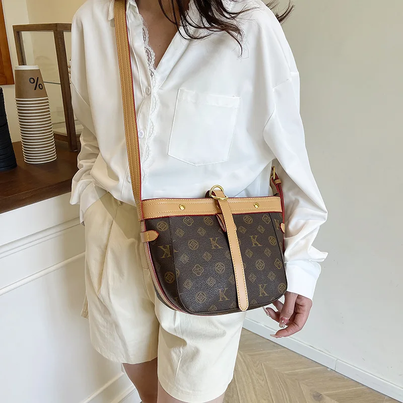 حقيبة حمل كلاسيكية جديدة لعام 2025 للنساء، حقيبة كتف كروس ذات سعة كبيرة، حقيبة زلابية ريترو واسعة، متعددة الاستخدامات الكل في واحد #5