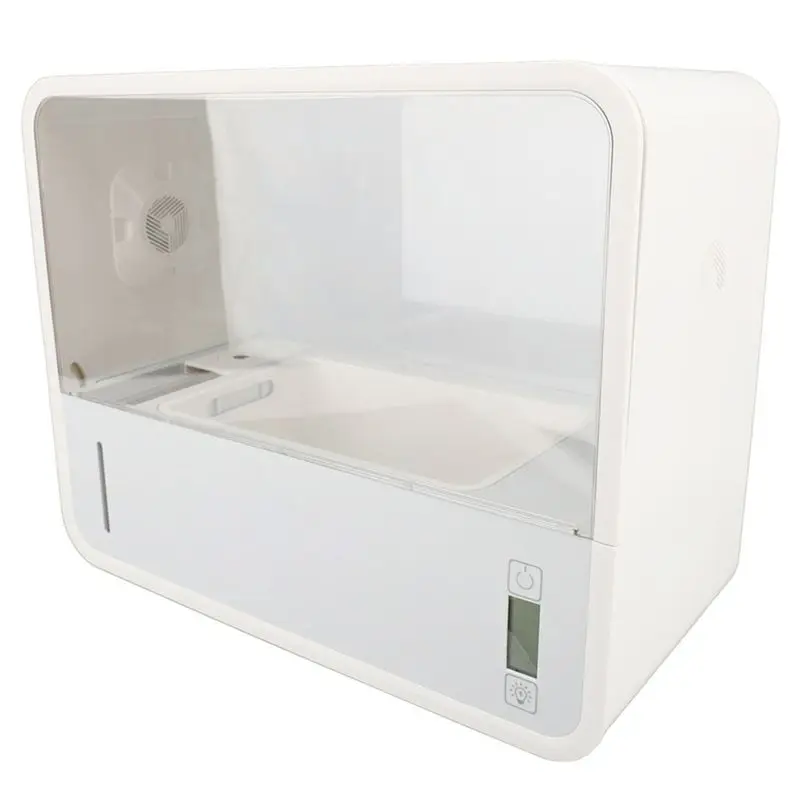 

AT51-Smart Soilless Mushroom Growing Box Tent Transparent Viewing Automatic LED Lighting Still Air Mushroom Cultivation System