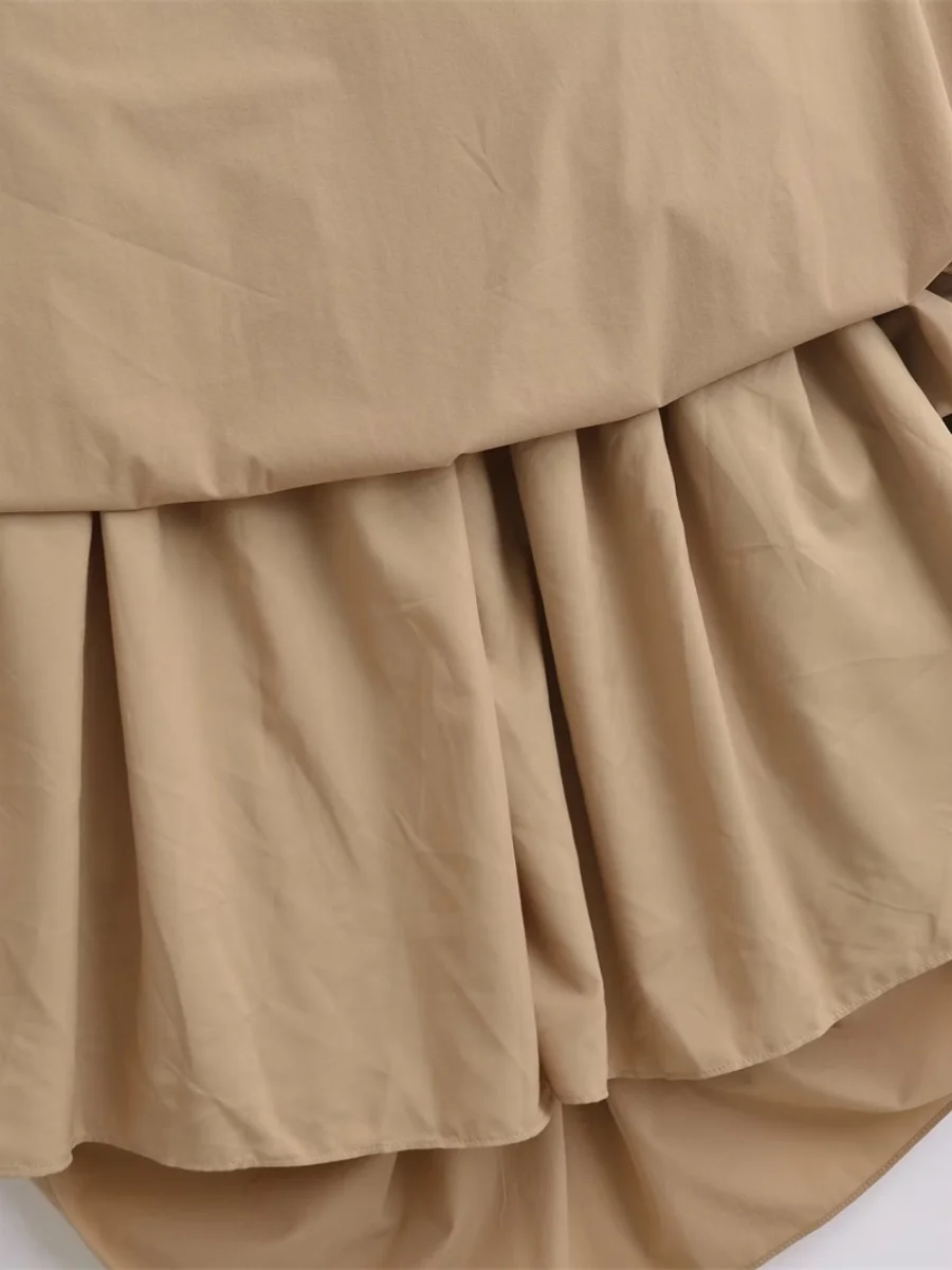 デザインセンセーション アシンメトリーショルダーニットロングスリーブドレス 速乾 スプライス レディースドレス セクシーな雰囲気 ロングドレス