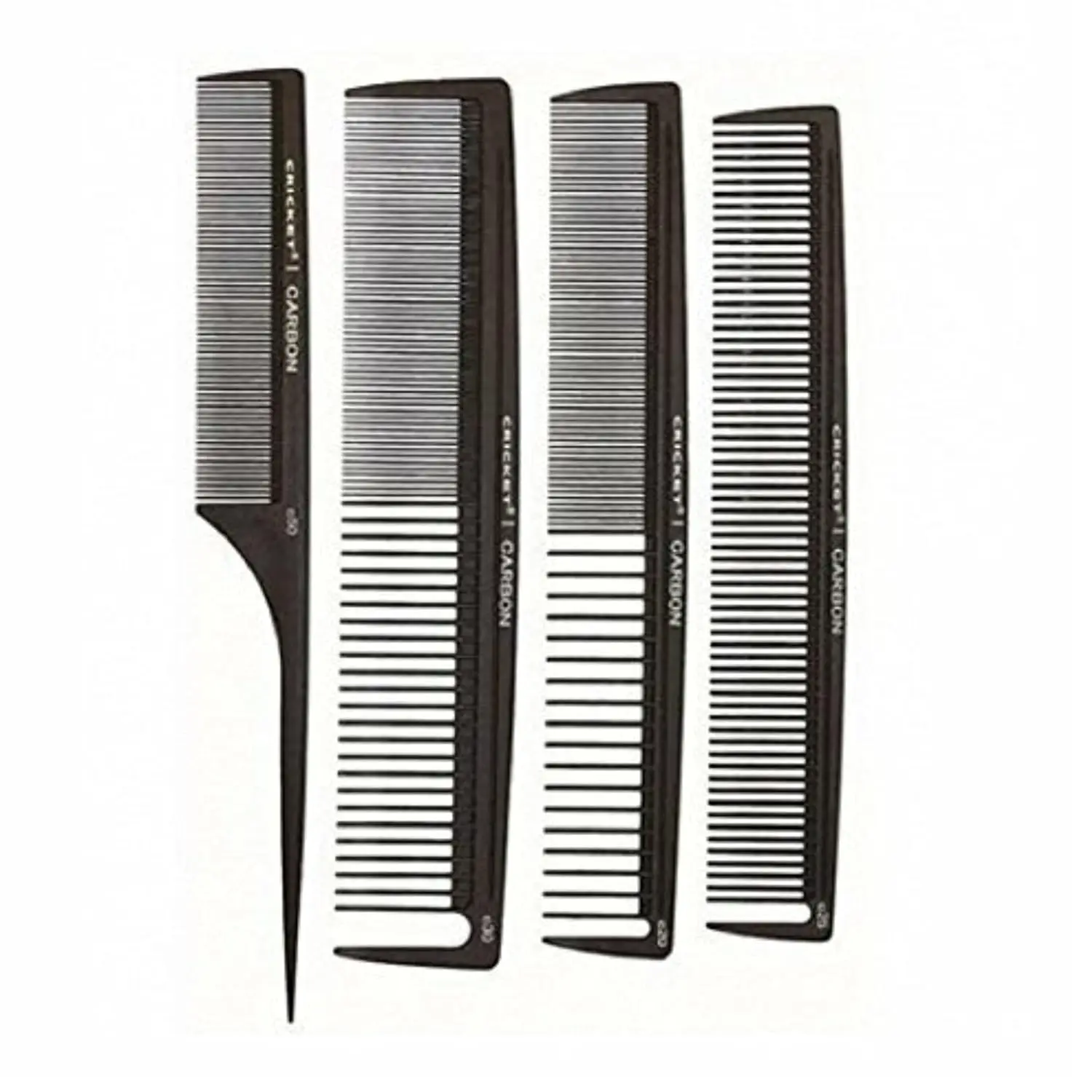 

Professional Hair Stylist Carbon Comb Set – Anti-Static, Heat-Resistant Carbon Fiber Combs with Seamless Teeth for Smoot