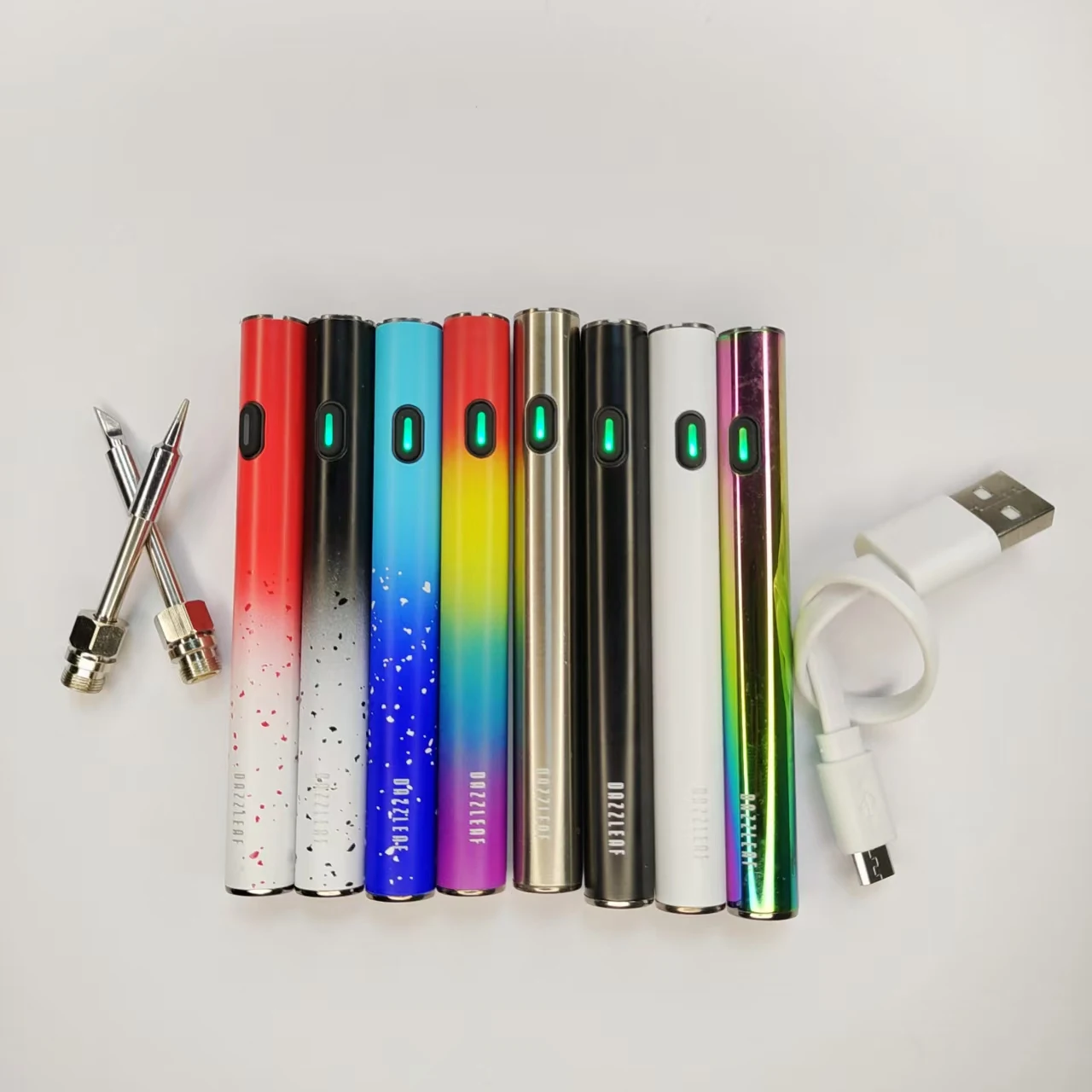 Starry Sky, 5pcs Micro, 11.2 Preheating, 510 Line Battery Pen, DIY Electric Iron, Mini Light Bulb, Ink Cartridge Adapter