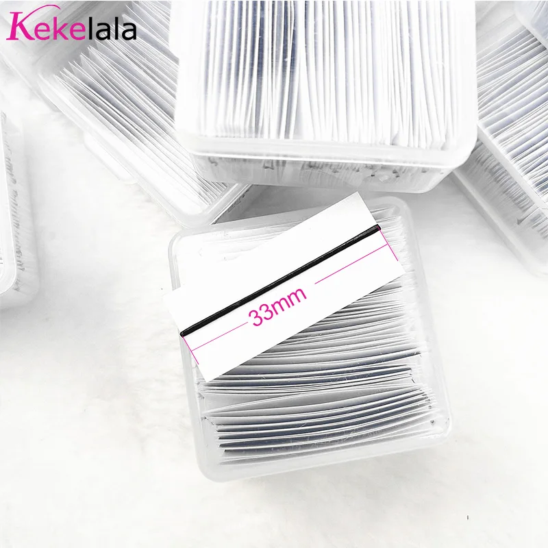 Kekelala Glue-Free 40 Pcs/case Reusable Self-Adhesive Glue Strip False Eyelashes Makeup Tools No Glue Lash Adhesive Tape In Bulk