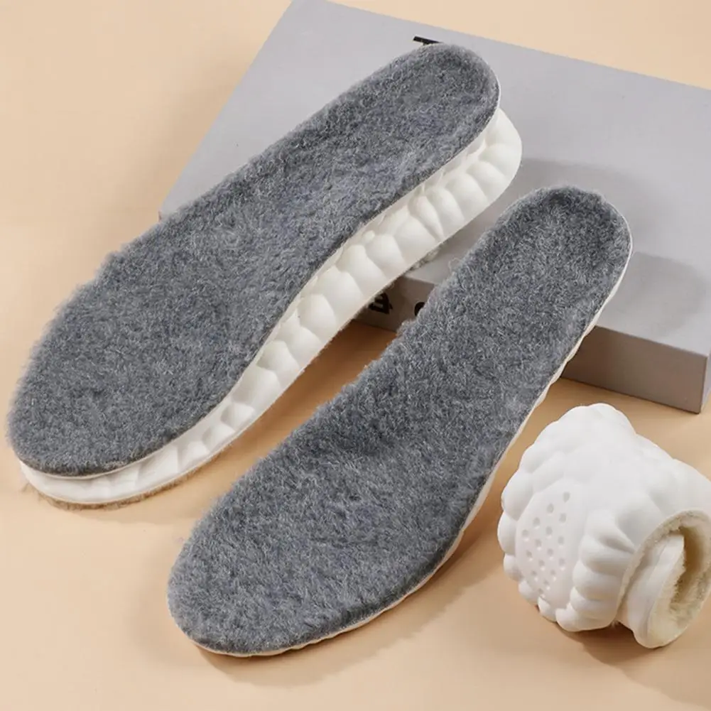 إدراج حذاء مريح النعال الصوف المريحة للنساء حذاء رجالي لينة رقيق إدراج ل أحذية الشتاء النعال الدافئة تنفس #1