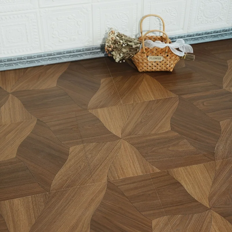 Factory Direct Wholesale Modern Style Custom Household AC3 AC4 Wear and Rot Resistant High-gloss Laminate Flooring