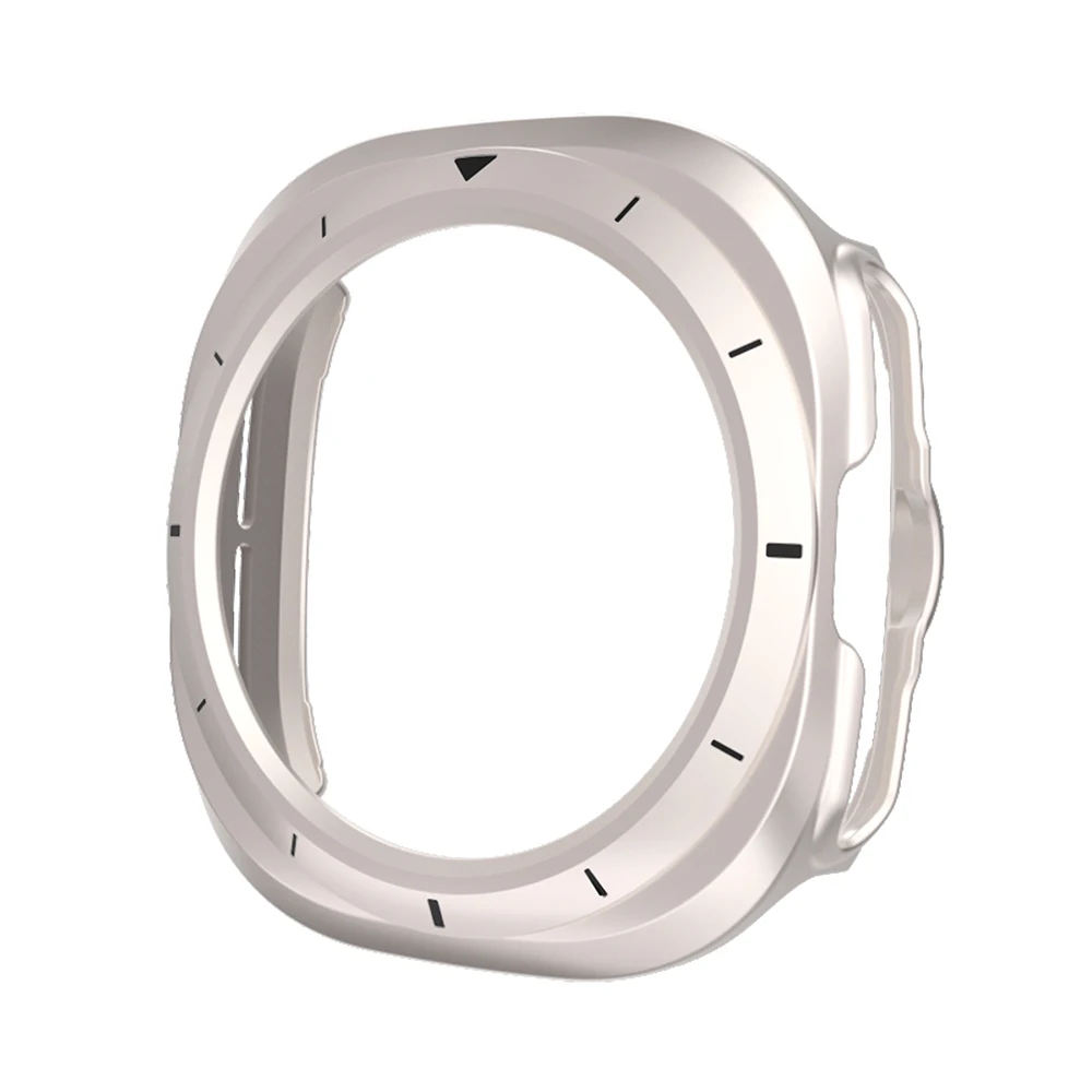 Cover rigida per PC per Samsung Galaxy Watch 7 Ultra 47mm custodia protettiva paraurti senza pellicola per schermo per Galaxy Watch 7 Ultra accessori