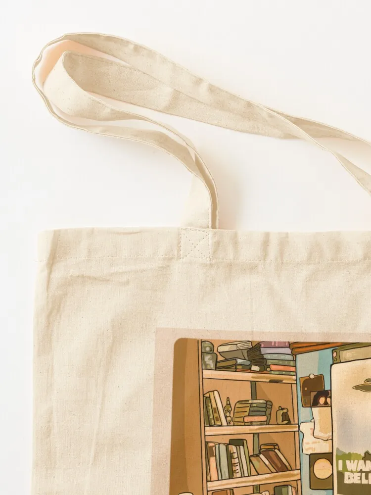 Sac fourre-tout en toile personnalisé, le sceptique Dana Scully dans le bureau du Mulder, X Files