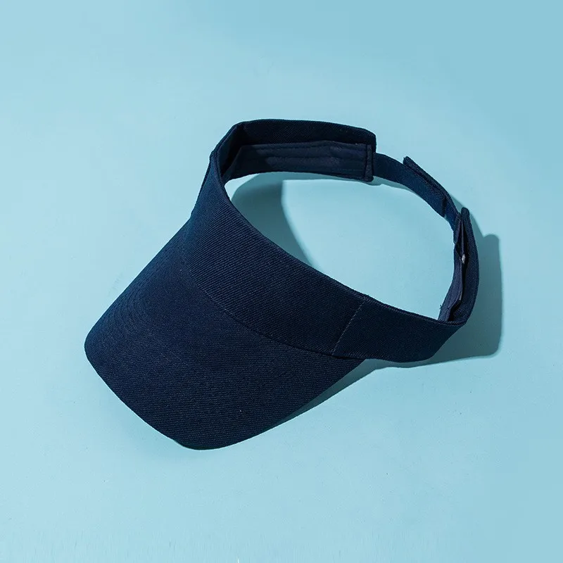 Unisex Summer Baseball Cap Casual Empty Top Sun Visor Tennis Cap for Children Outdoor Group Activities Solid Sunscreen for Boys