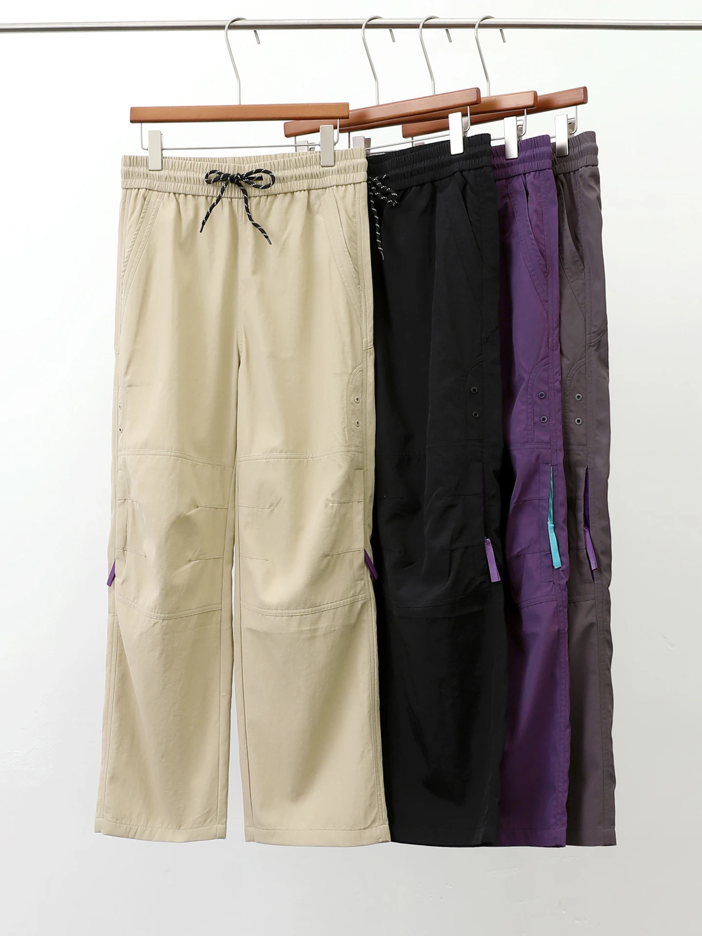 

American Sle Outdoor Work Trousers Men's Loose Fit Qui Dry Breathable Waterproof Casual ell Pants for Sports