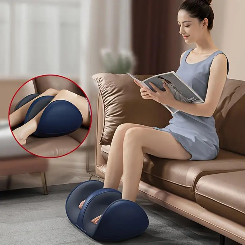 Foot And Calf Massager Rolling Compression Feet Massager With Heat Electric Foot Massager With Vibration Compression Massager