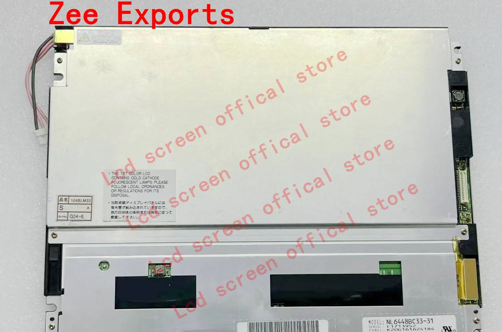 

NL6448BC33-29 NL6448BC33-31 NL6448BC33-31D 10.4 Inch LCD Screen Display Panel for NEC 100% Tested for Shipping