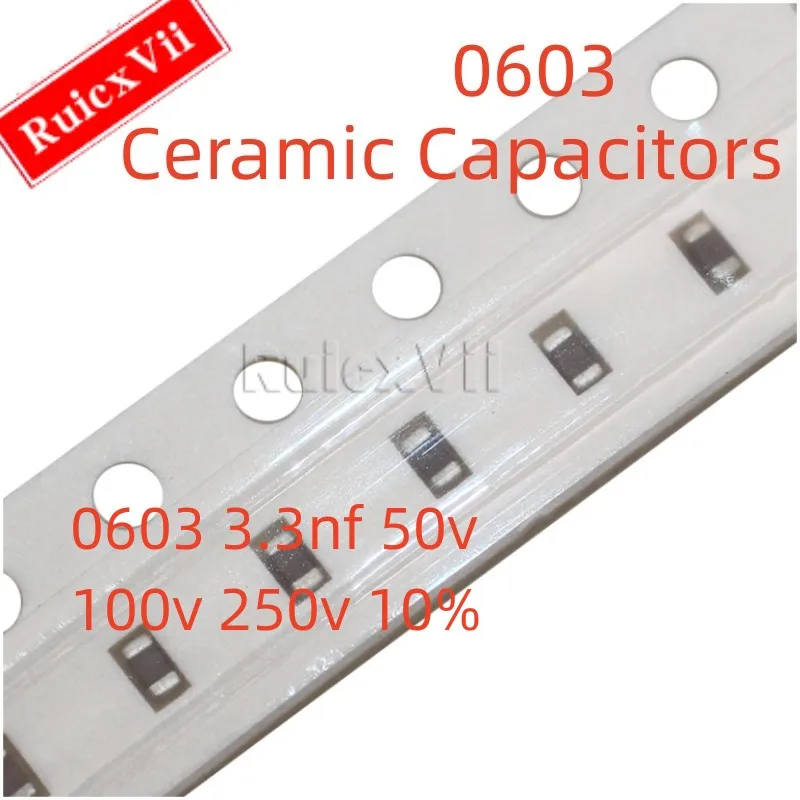 (100Pcs) 0603 3.3NF…