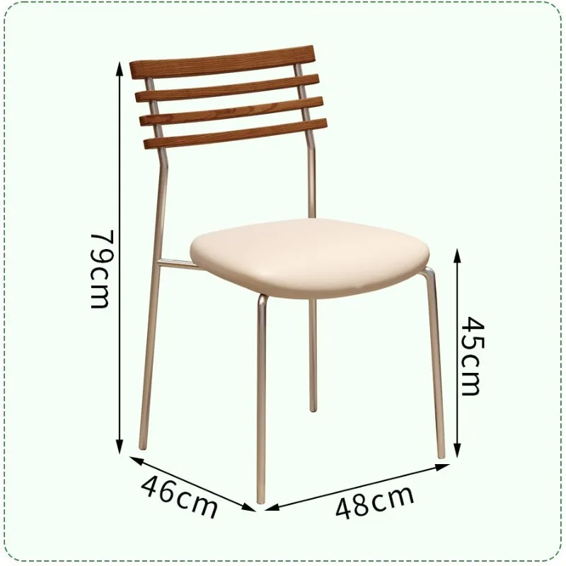 Korean light food simple dining table and chairs modern simple western restaurant