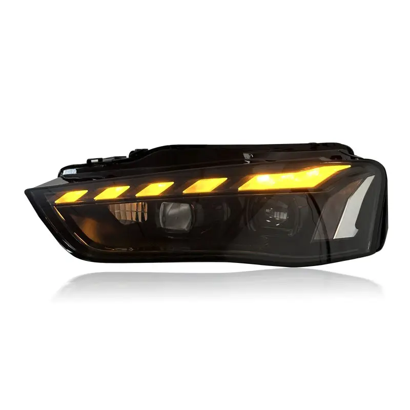For Auto Car Headlight for Audi A4 2013-2016 Head Lamps New Upgrade Full LED Front Lamps