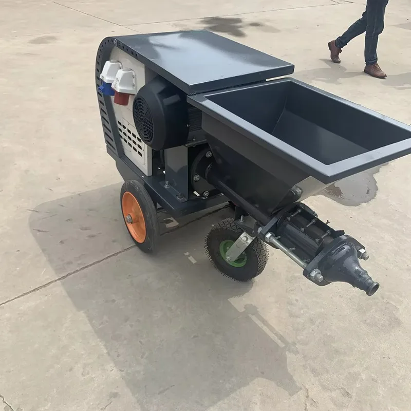

Mortar Spraying Machine Concrete Spraying Equipment Plastering System Wall Plaster Device Spray Plaster Device Cement