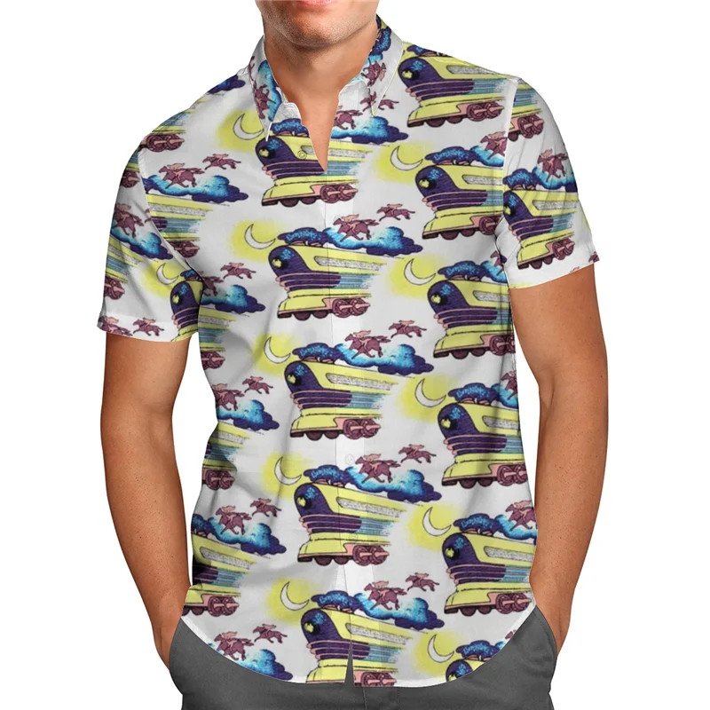 Hawaii Shirt Beach Summer Tropical Flowers Hawaiian Shirt 3D Printed Men's Shirt Women Tee hip hop shirts cosplay costume 01