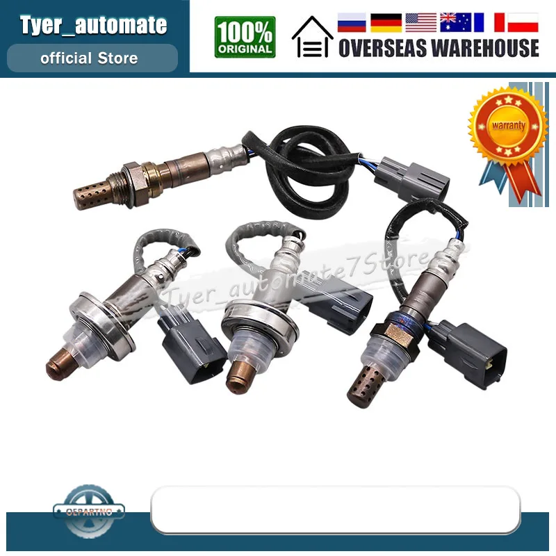 4Pcs Upstream & Downstream Oxygen Sensor O2 Sensor 234-9101 234-4138 234-4260 For 2003-2004 Lexus GX470 2003-2004 Toyota 4Runner