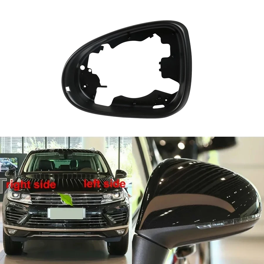 

For Volkswagen VW Touareg 2011-2018 Replacement Car Side Rear View Mirror Turn Signal Light Lamp Rearview Mirror Frame