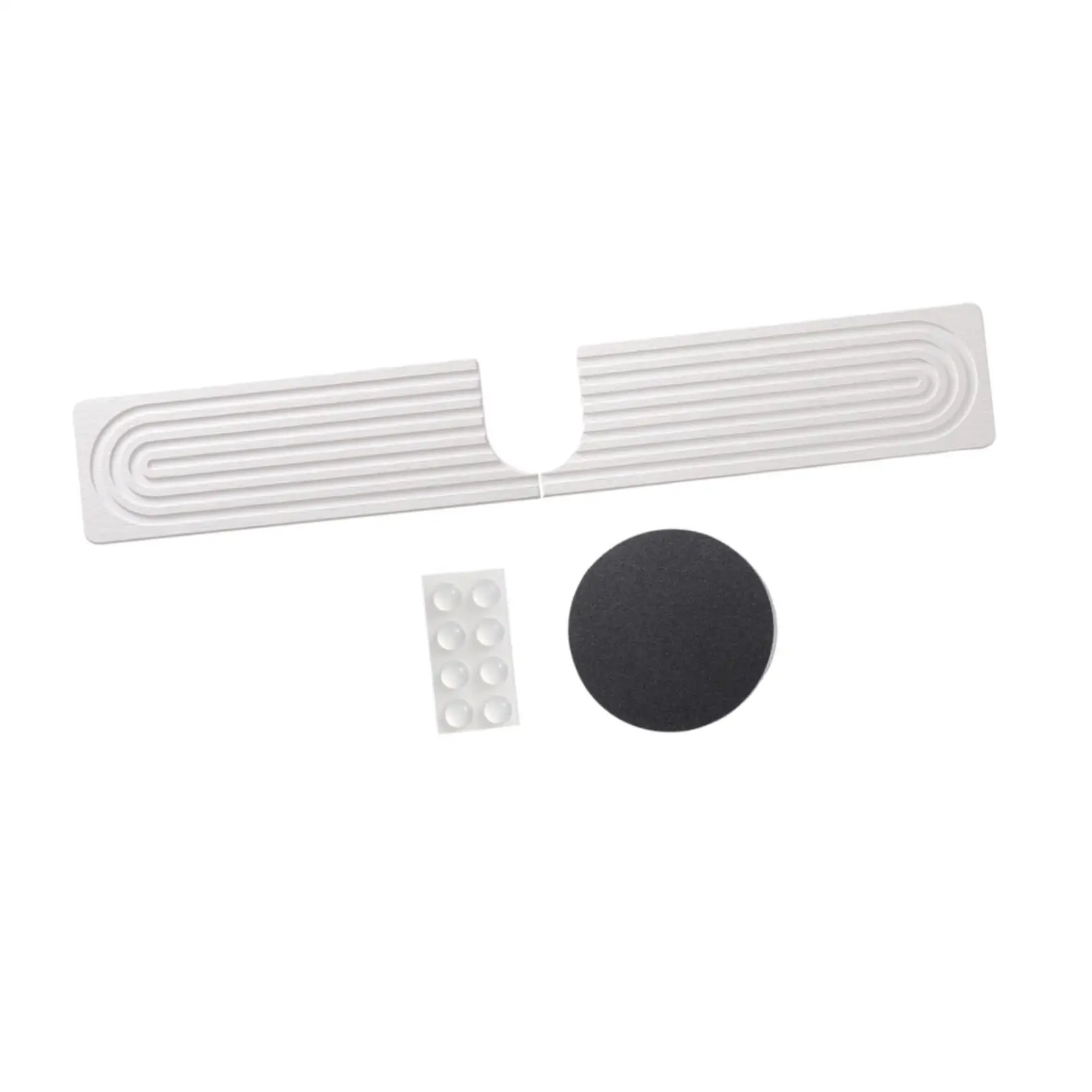 Home Kitchen Sink Faucet Splash Guard Diatomite Drain Pad Nonslip Tray Fast Drying Mat for Bathroom Countertop