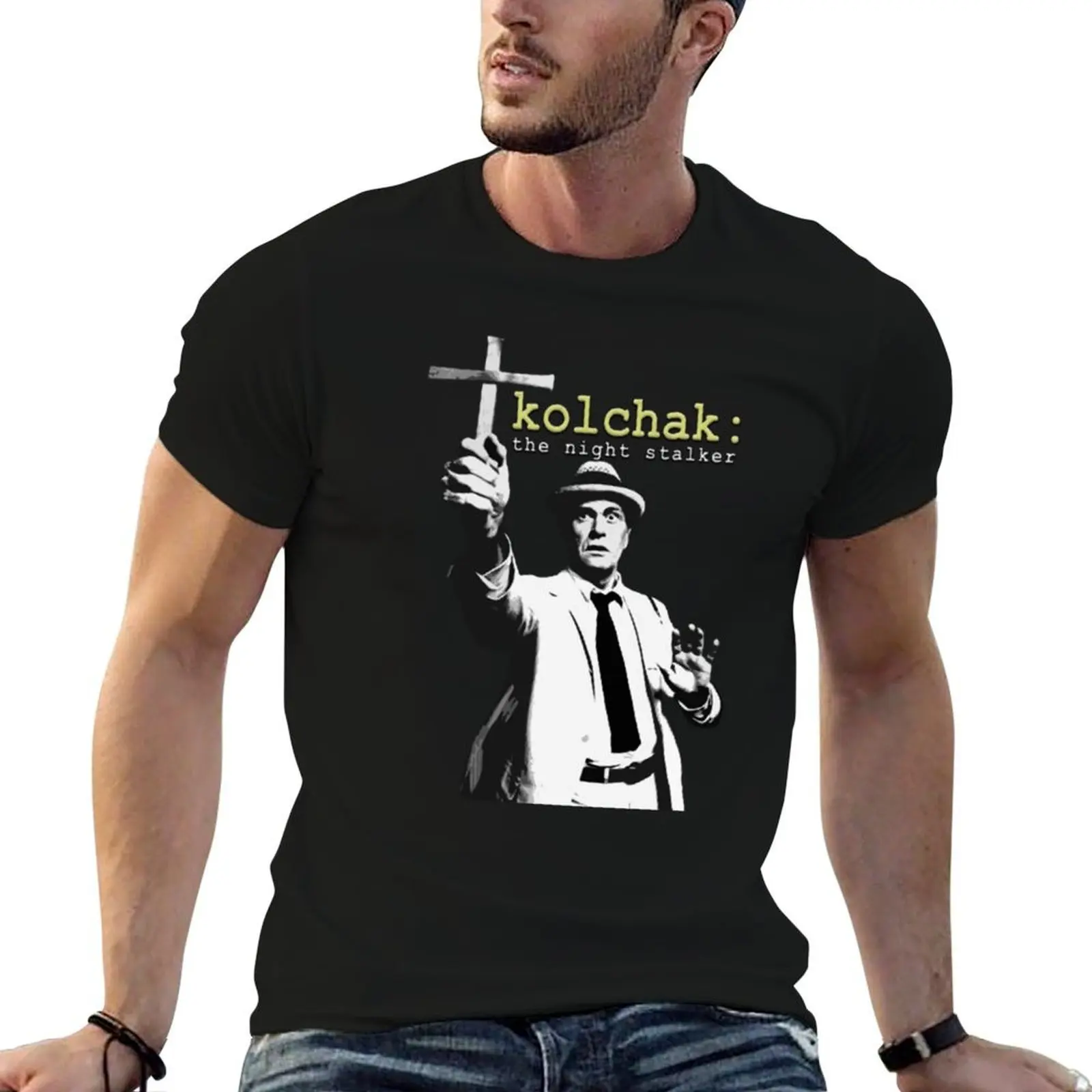 Night Stalker - Kolchak T-Shirt tees anime figures compression shirt men