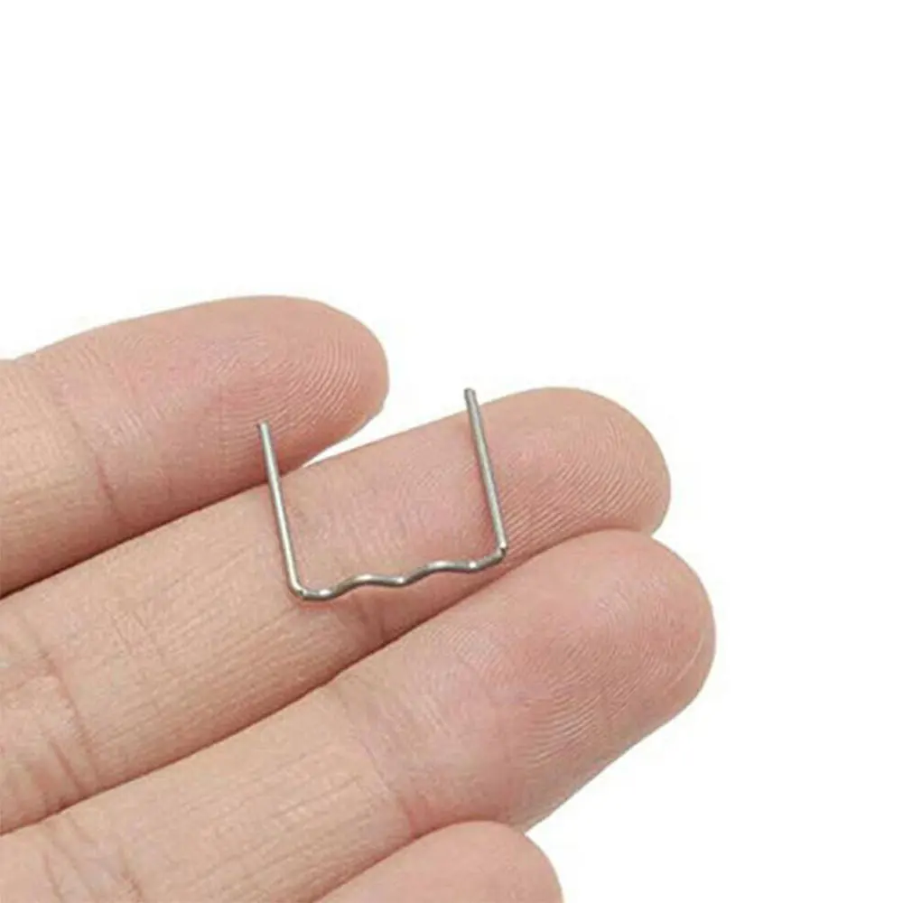 100PCS Hot Stapler Mặt Hàng Chủ Lực Cho Nhựa Máy Hàn Sửa Chữa Xe Hàn Melt Hot Công Cụ Bumper Hàn Công Cụ 0.8Mm 0.6Mm