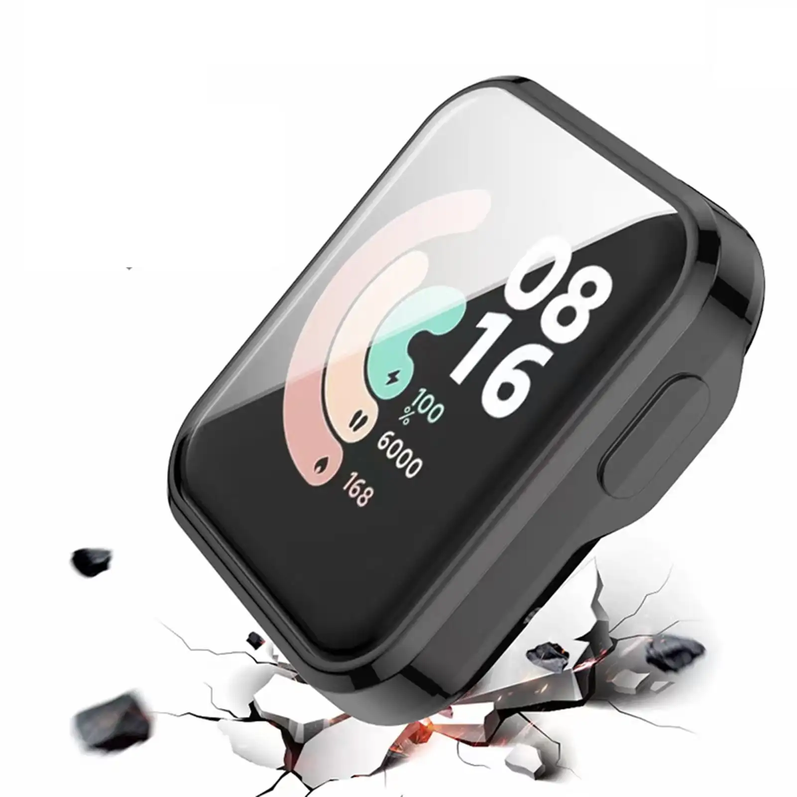 Screen Protector Case For Xiaomi Mi Watch Lite Full Coverage Watch Cover For Redmi Watch Smart Watch Protective Bumper Shell