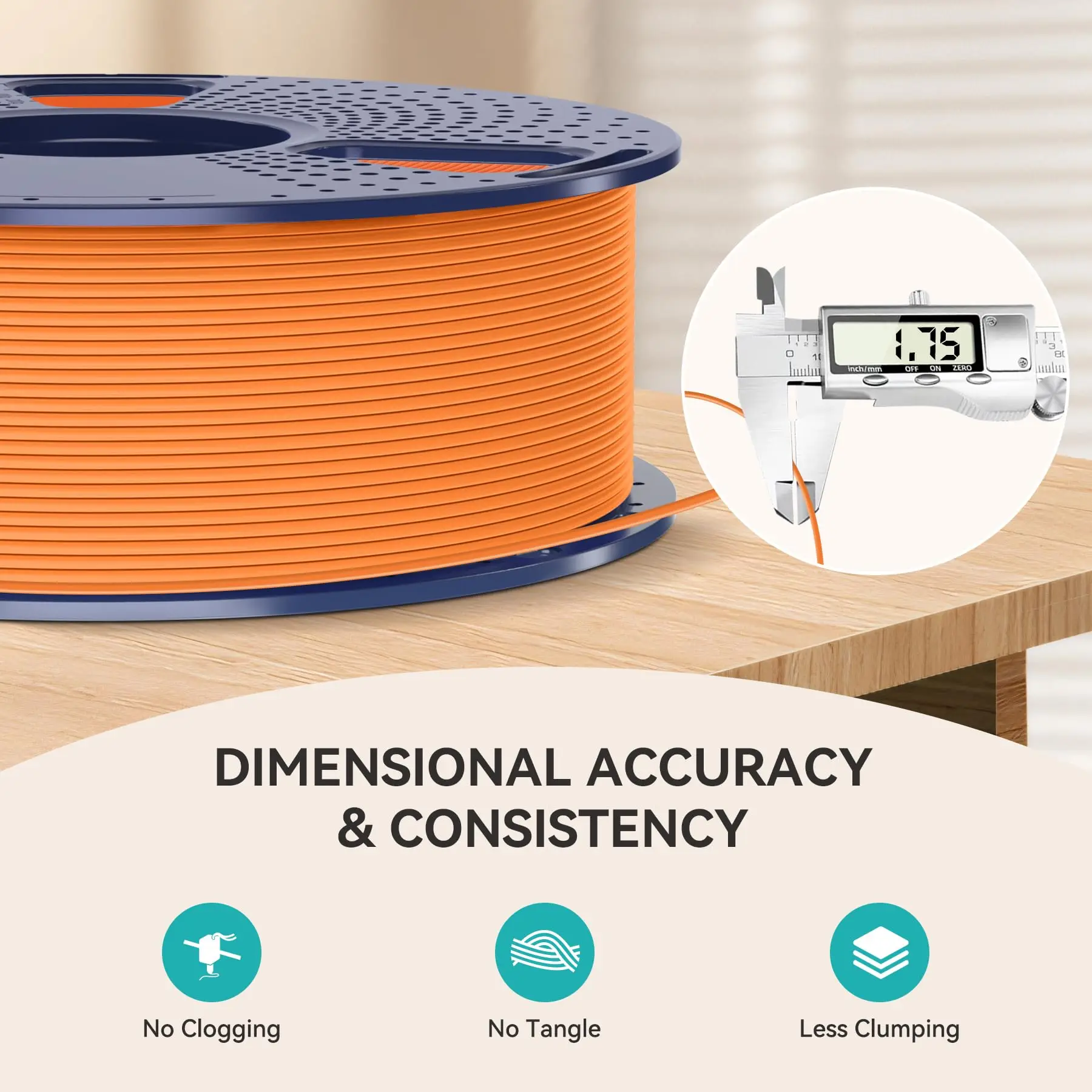 SUNLU 10Roll PLA Matte Filament 1.75mm 1kg Spool (2.2lbs) Smooth Matte Finish Neatly Wound Filament Fit Most FDM Printer