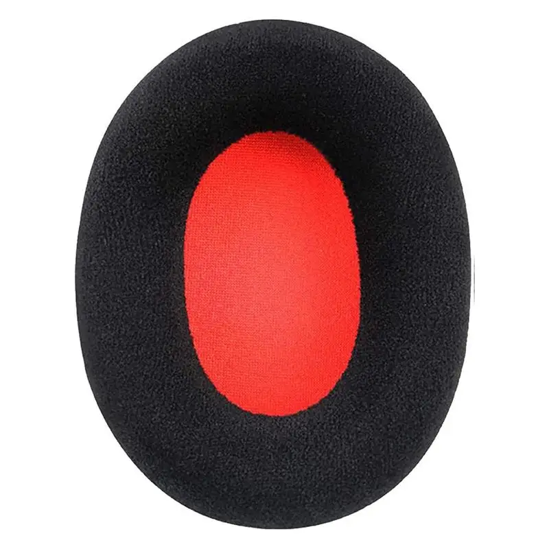 Oval Headphone Earpads Replacement Soft Faux Leather Memory Foam Cover Full-Size Earpads Earphone Earmuff Cloud2 Hscp Flight