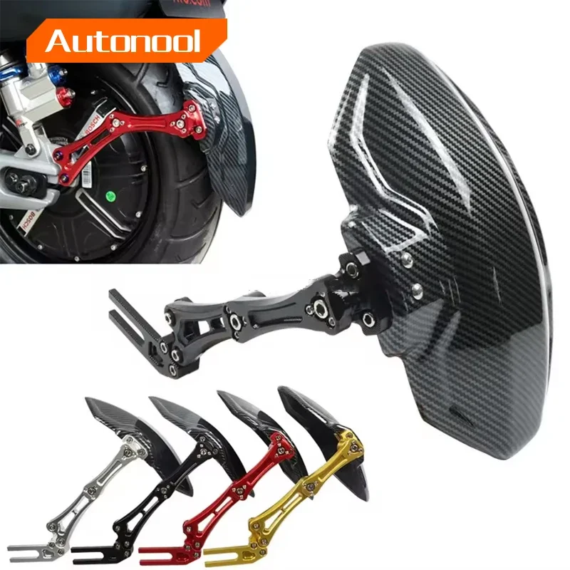 Motorrad Kotflügel Hinten CNC Aluminium Carbon Faser Gedruckt Moto Hinten Kotflügel Motorrad Kunststoff Kotflügel Für Yamaha Suzuki Honda