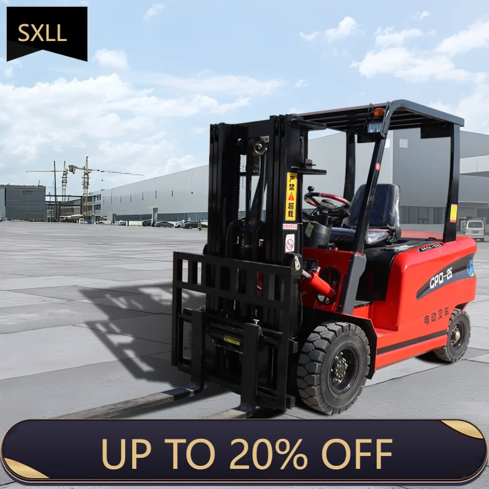 

SXLL High-efficiency lithium battery electric forklift price 3 tons four-wheel all-electric forklift