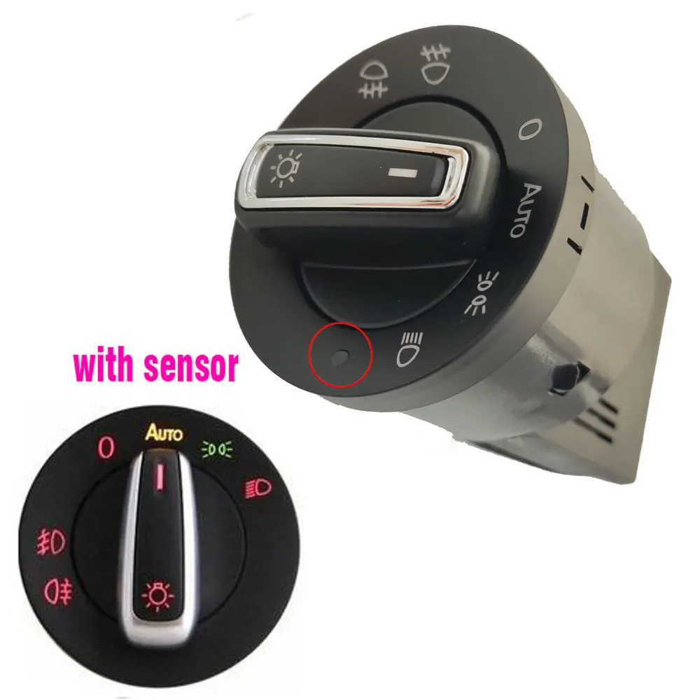 Car Headlight Fog Lamp Switch Headlamp Switch Car Accessorie For VW Golf Mk4 Passat B5 Polo Bora Jetta MK4