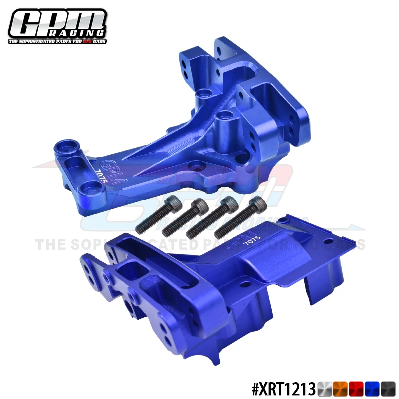 

GPM Aluminum 7075 Front And Rear Upper Bulkhead Set For TRAXXAS XRT X-Maxx 8S