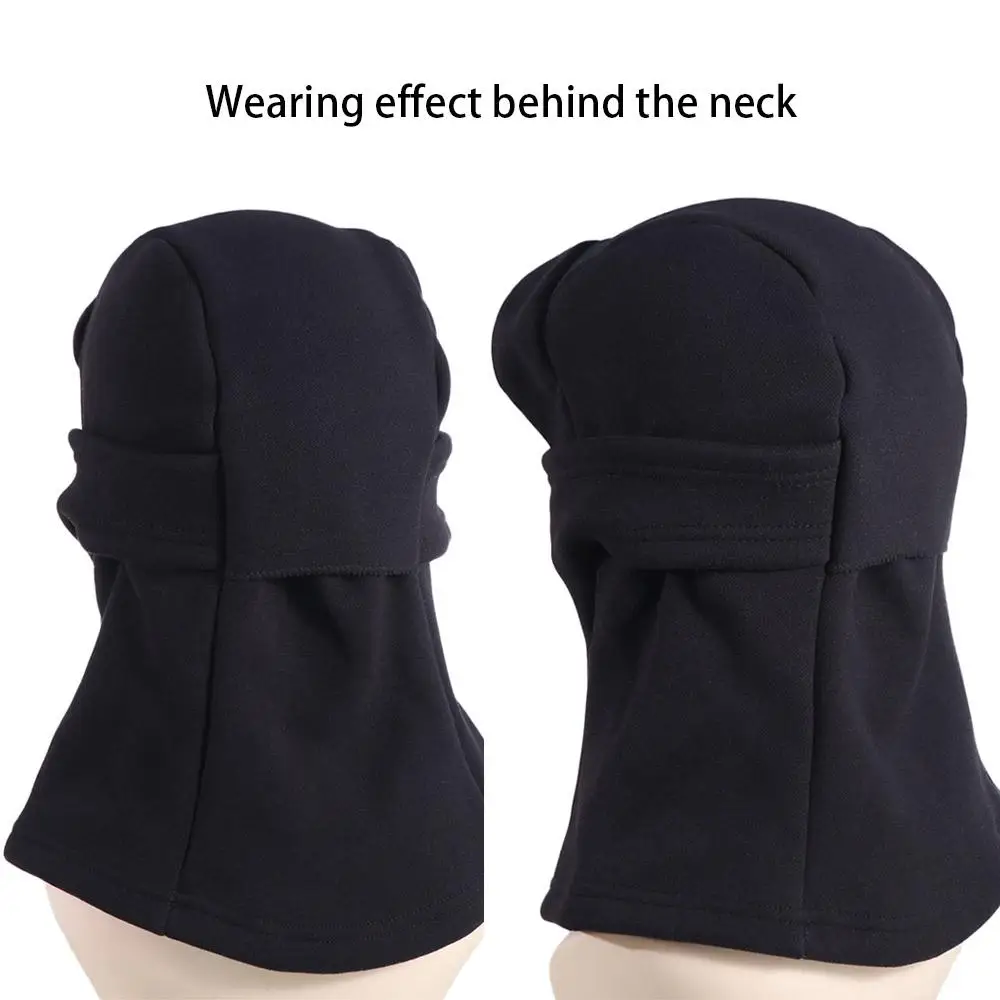 

Breathable Thermal Full Face Cover Hats Neck Protection Pullover Cap Face Mask Scarf Winter Mask Beanies Male