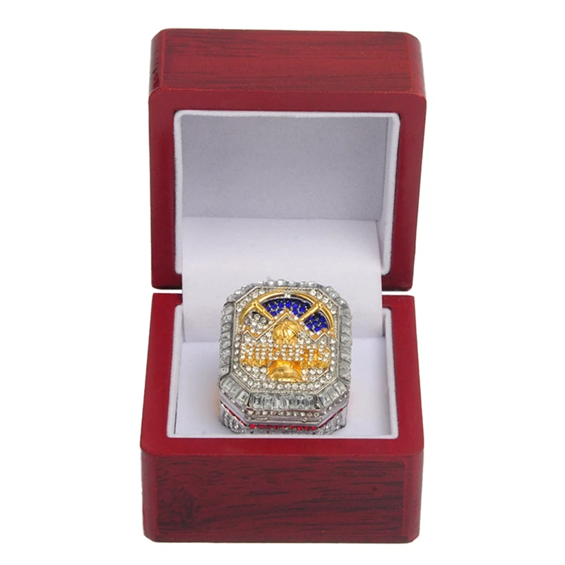 Basketball Championship Ring To Commemorate The 2023 Season, Nuggets Championship Ring MVP Ring