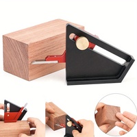Adjustable Center Line Marking Gauge Tenons and Mortises 1/2 Sawing Drawing Tools, Aluminum Alloy Woodworking Router Depth Gauge