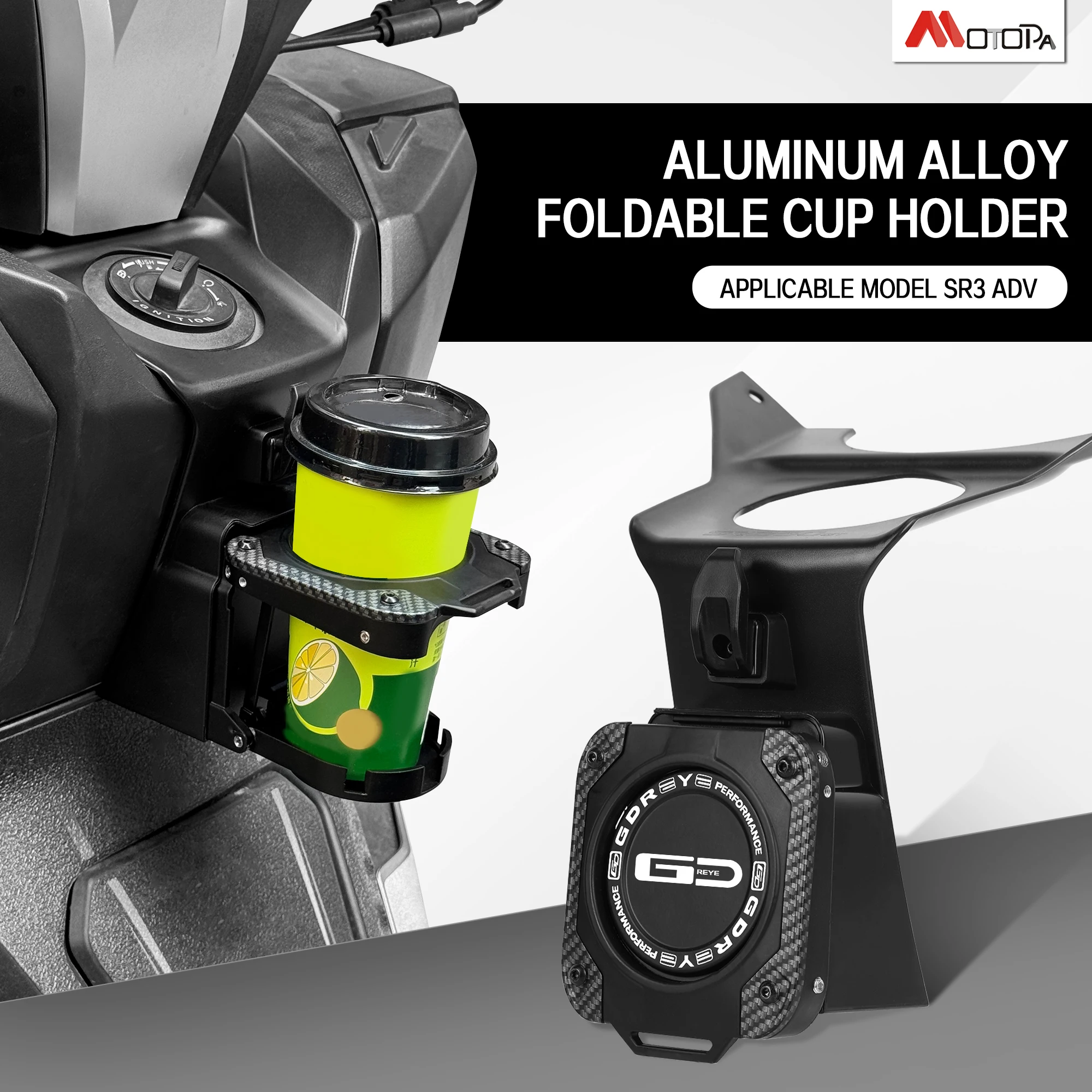 Motorcycle Special bracket with stand for water cup For Loncin VOGE SR3 ADV 2024 SR3 Beverage Water Drink Cup Holder