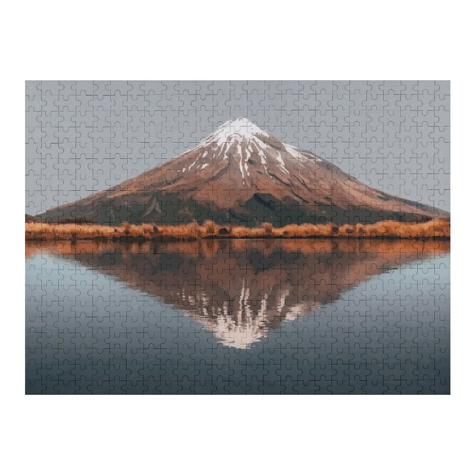 

Mount Taranaki, New Zealand Travel Artwork Jigsaw Puzzle Wooden Jigsaws For Adults Christmas Toys Puzzle