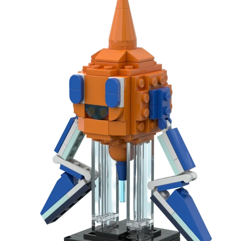 135pcs MOC Rotom - Standard Form Pet Anime Model Building Blocks Christmas Gift Construction Toy Creative Craft Collection Idea