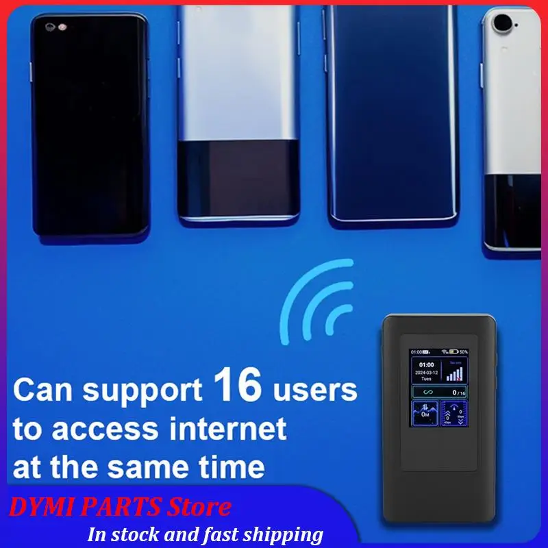 Global Sale-Mobile Hotspot 5G Router 4400Mah Battery 16 Device Support Low Latency High Speed