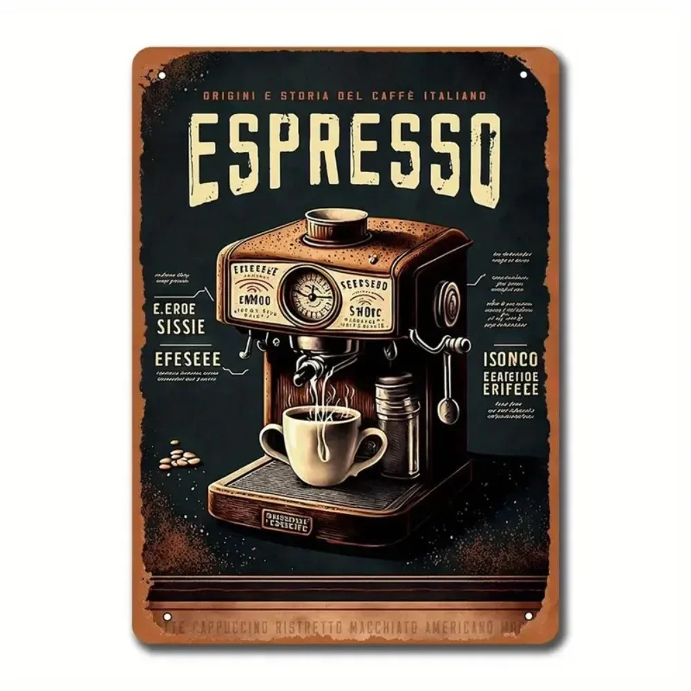 Coffee Bar Tin Sign… - image