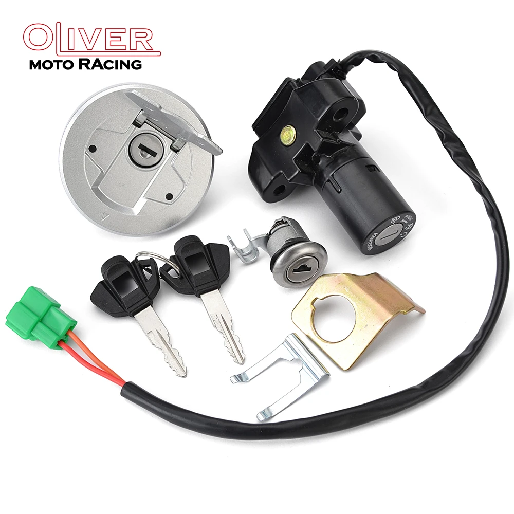 Motorcycle Fuel Gas Ignition Switch Lock With Key Kit For Suzuki GSX150F GSX150 GIXXER 155 GSX 150 FGSX 150F 37000-34830-000