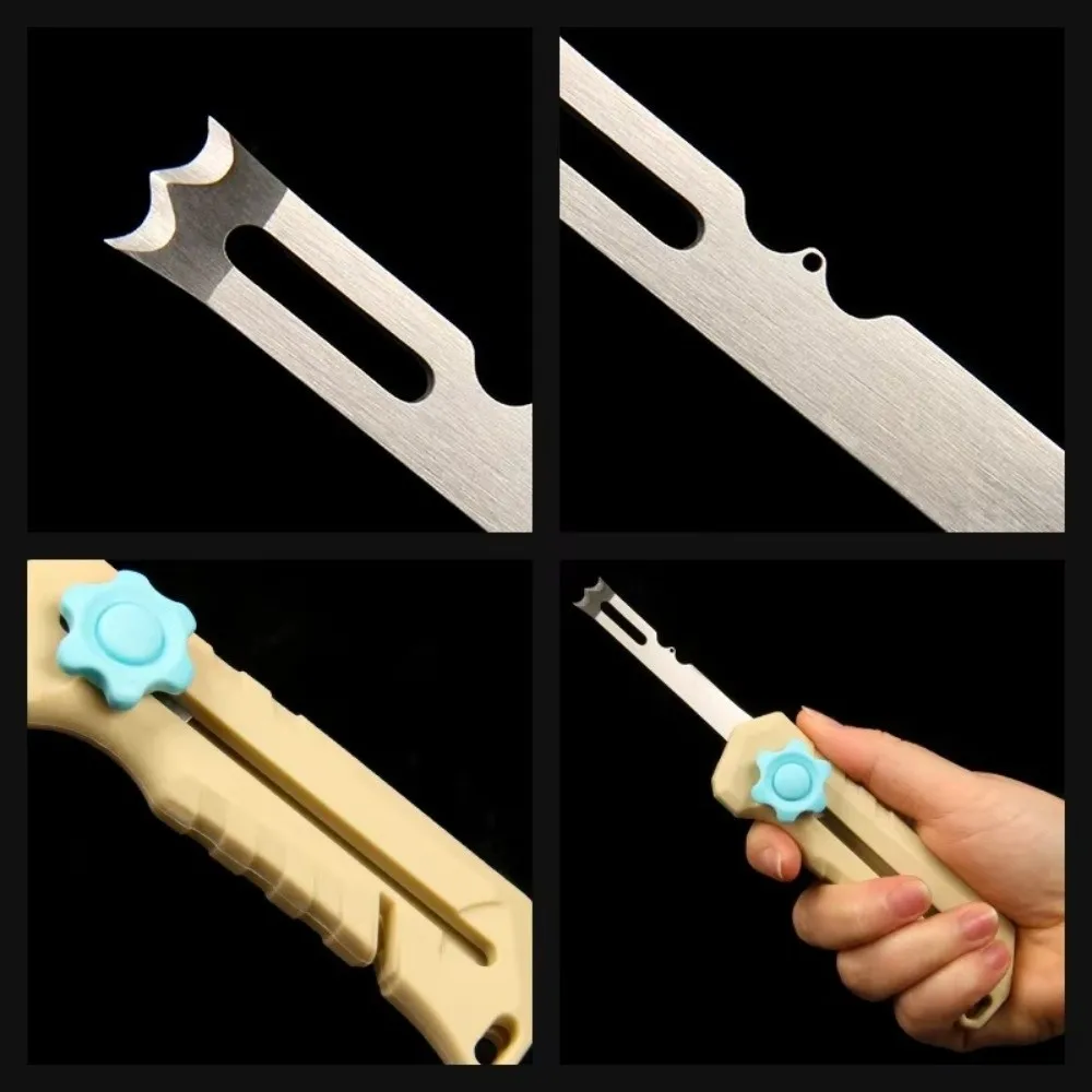 Stainless Steel Fishing Line Scissors Multi Function Knife Design Multi Function Fishing Tool Line Cutter Scissors Type