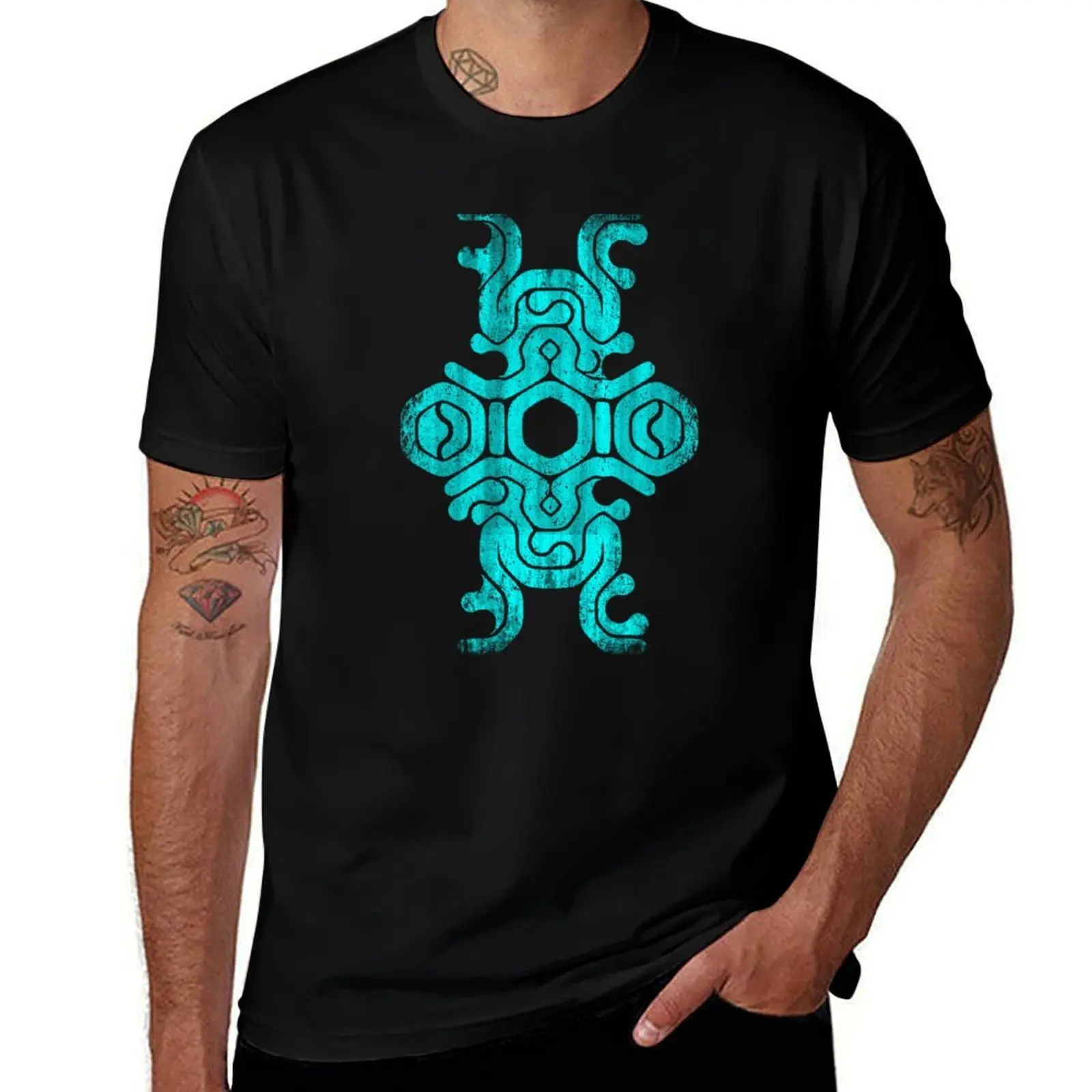 Shadow of the Colossus Sigil Mark Colossus weak point T-Shirt t shirt men 100% cotton luxury brand t shirt personalised T-Shirt