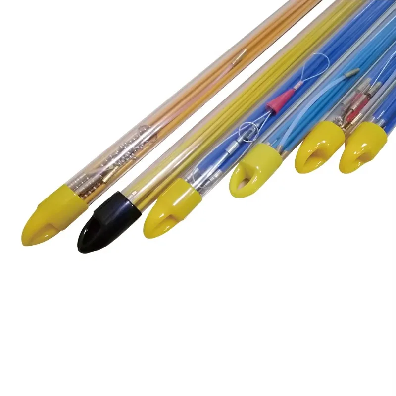 

Fiberglass Wire Cable Running Rods Cable Push Pulling Kits