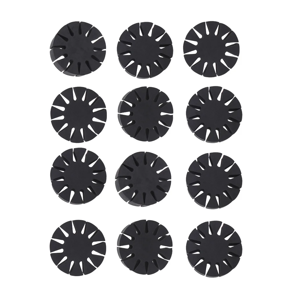 12개입 EVA 화살 분리기 경량 충격 방지 화살 랙 12개 화살용 사냥 양궁 야외 액세서리 블랙